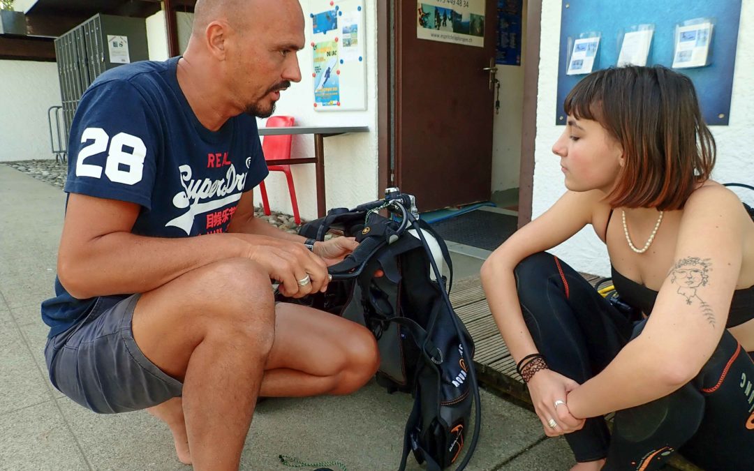 Baptême piscine Léa