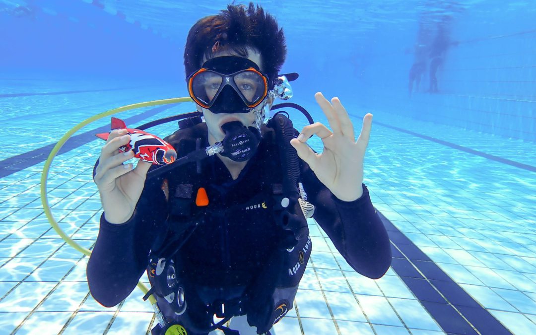Baptême piscine + leçon 1 François