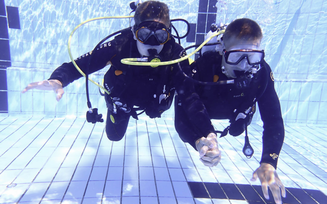 Padi Scuba Diver Tristan et Ian